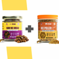 Bee Bread & Bee Pollen Raw Granules - Natural Bee Supplement Bundle