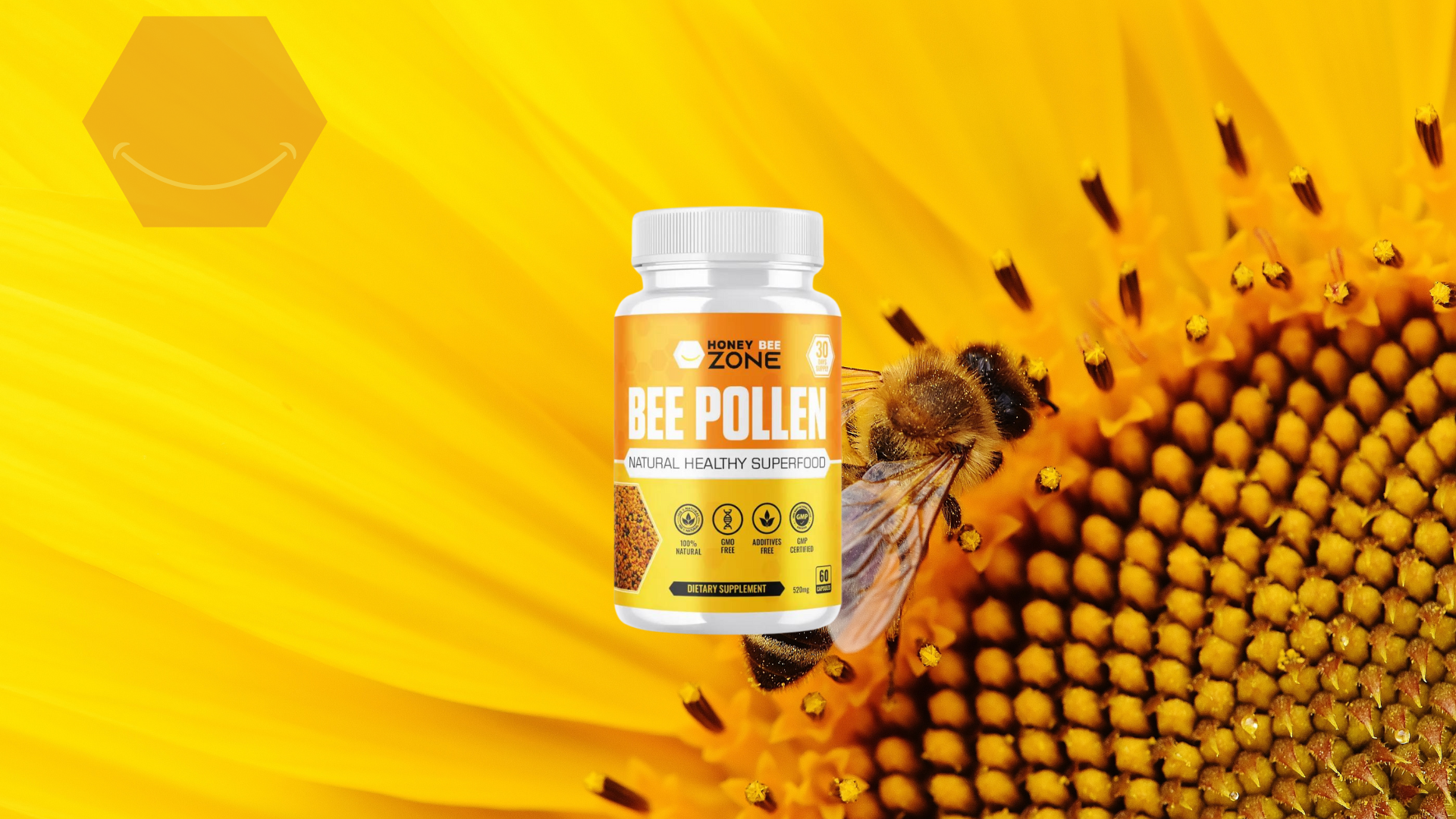 bee pollen hero image
