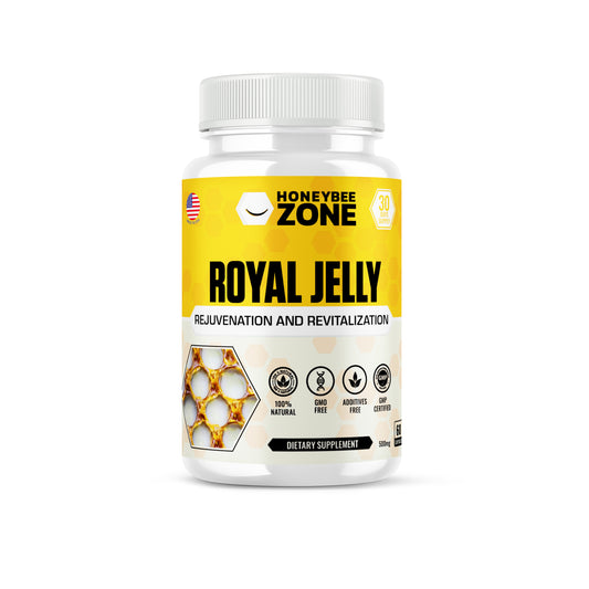 Bee Royal Jelly 500mg 60 Capsules